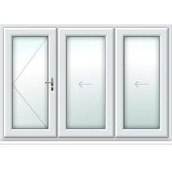 3 Pane uPVC Bifolding Door