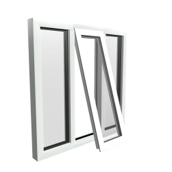 Style 41 White Aluminium Window