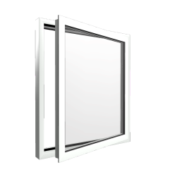 Style 4 White Aluminium Window