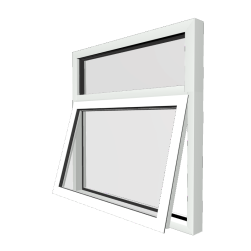 Style 7 White Aluminium Window