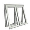 uPVC Window Agate Grey