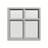 uPVC Window Agate Grey