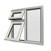 uPVC Window Agate Grey