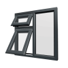 uPVC Window Anthracite Grey