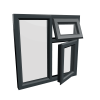 uPVC Window Anthracite Grey