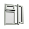 uPVC Window Agate Grey