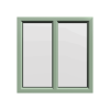 uPVC Window Chartwell Green