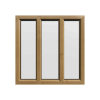 uPVC Window Irish Oak