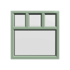 uPVC Window Chartwell Green