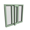 uPVC Window Chartwell Green