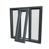 uPVC Window Anthracite Grey