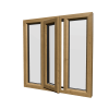 uPVC Window Irish Oak