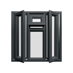 uPVC Window Anthracite Grey