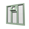 uPVC Window Chartwell Green