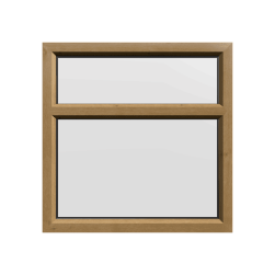 uPVC Window Irish Oak