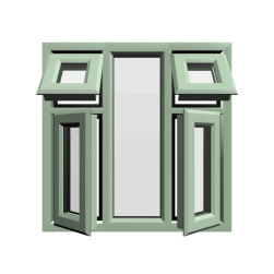 uPVC Window Chartwell Green