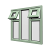 uPVC Window Chartwell Green