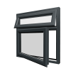 uPVC Window Anthracite Grey