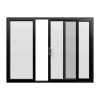 Black uPVC Sliding Door