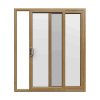 Irish Oak uPVC Sliding Door