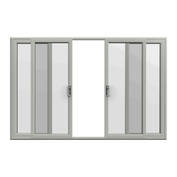 Agate Grey uPVC Sliding Door