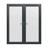 Anthracite Grey uPVC French Doors