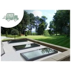 Flat Roof Lantern 1000mm x 1000mm - Double Glazed