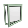 uPVC Window Chartwell Green