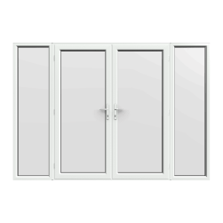 Stock French Door with Twin Sidepanel